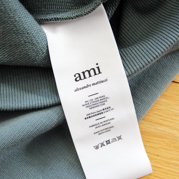 BNWT AW24 AMI ARGILE ANTIQUE HOODIE S & M - Picture 9 of 14
